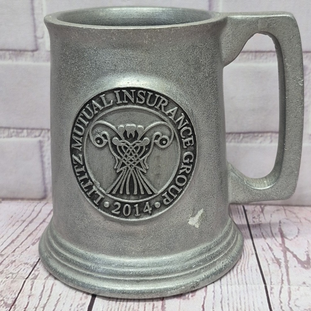 Wilton Armetale Heavy Pewter Stein Mug, 2014 Lititz Mutual Insurance Group